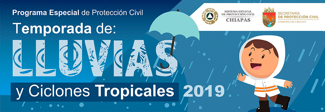 Temporada de Lluvias y Ciclones Tropicales 2019