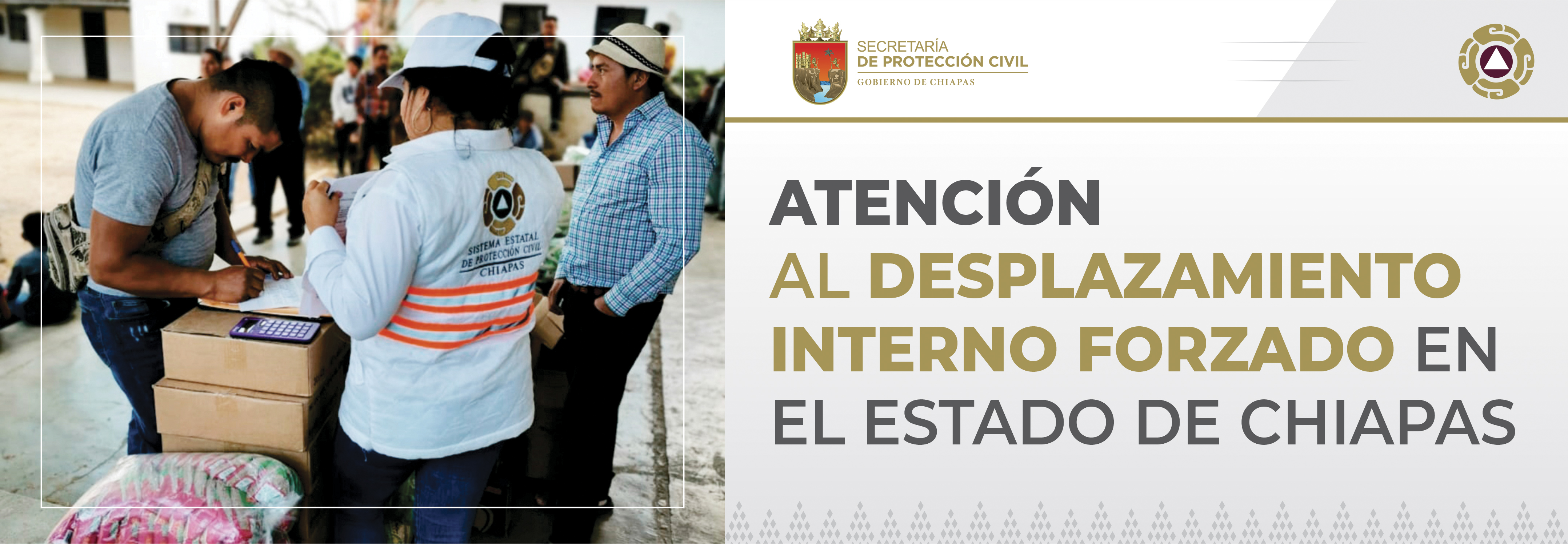 Atención al Desplazamiento Interno Forzado en el Estado de Chiapas